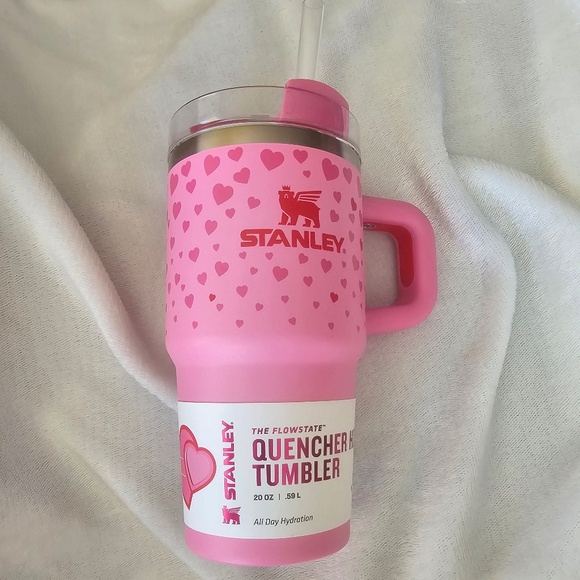 Stanley Valentines Day Heart 20 oz Exclusive Target Sweet Hearts Tumbler… - Picture 3 of 4